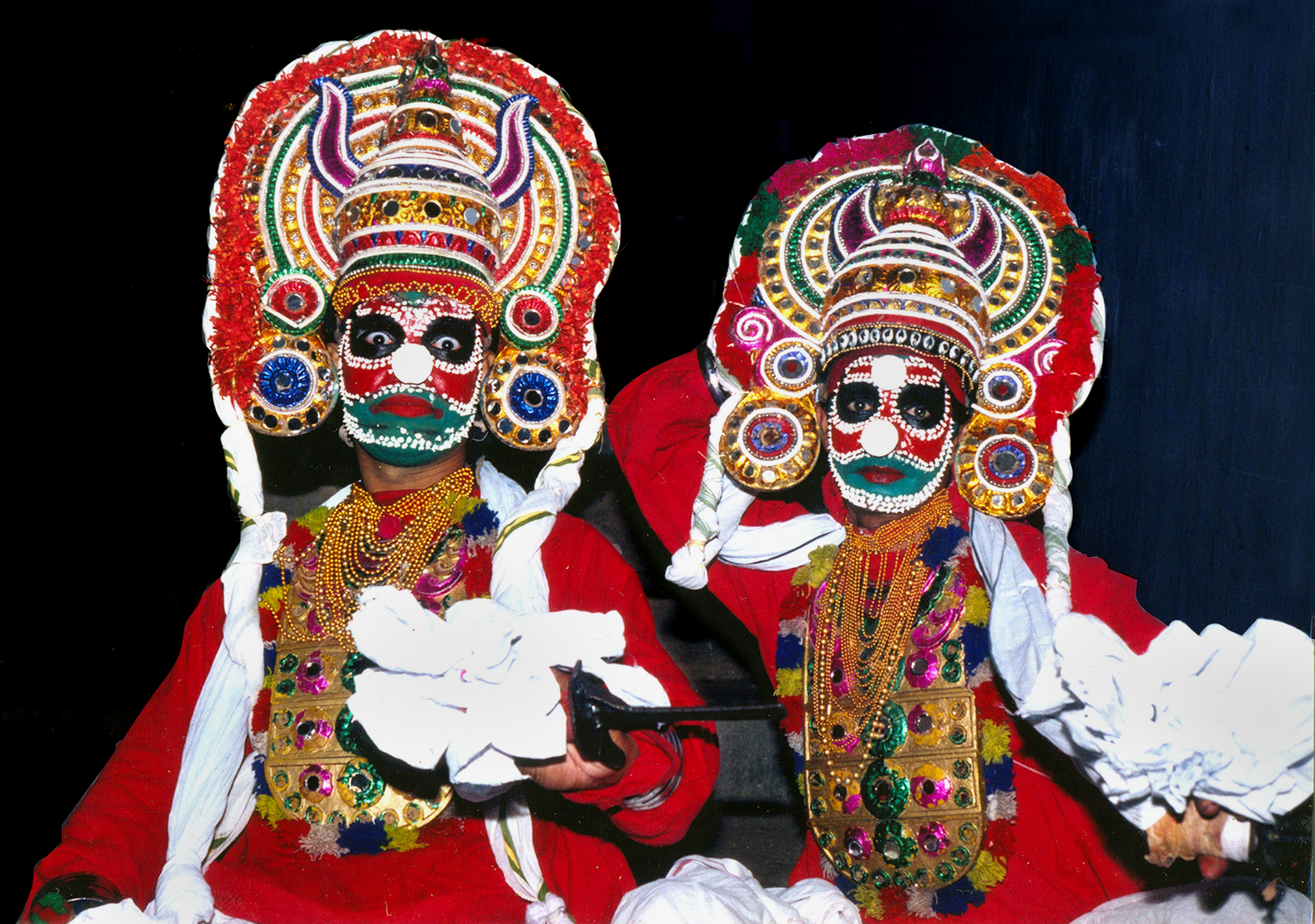 Image of Mudiyettu: Ritual Theatre And Dance Drama, Kerala, India (Inscribed)  