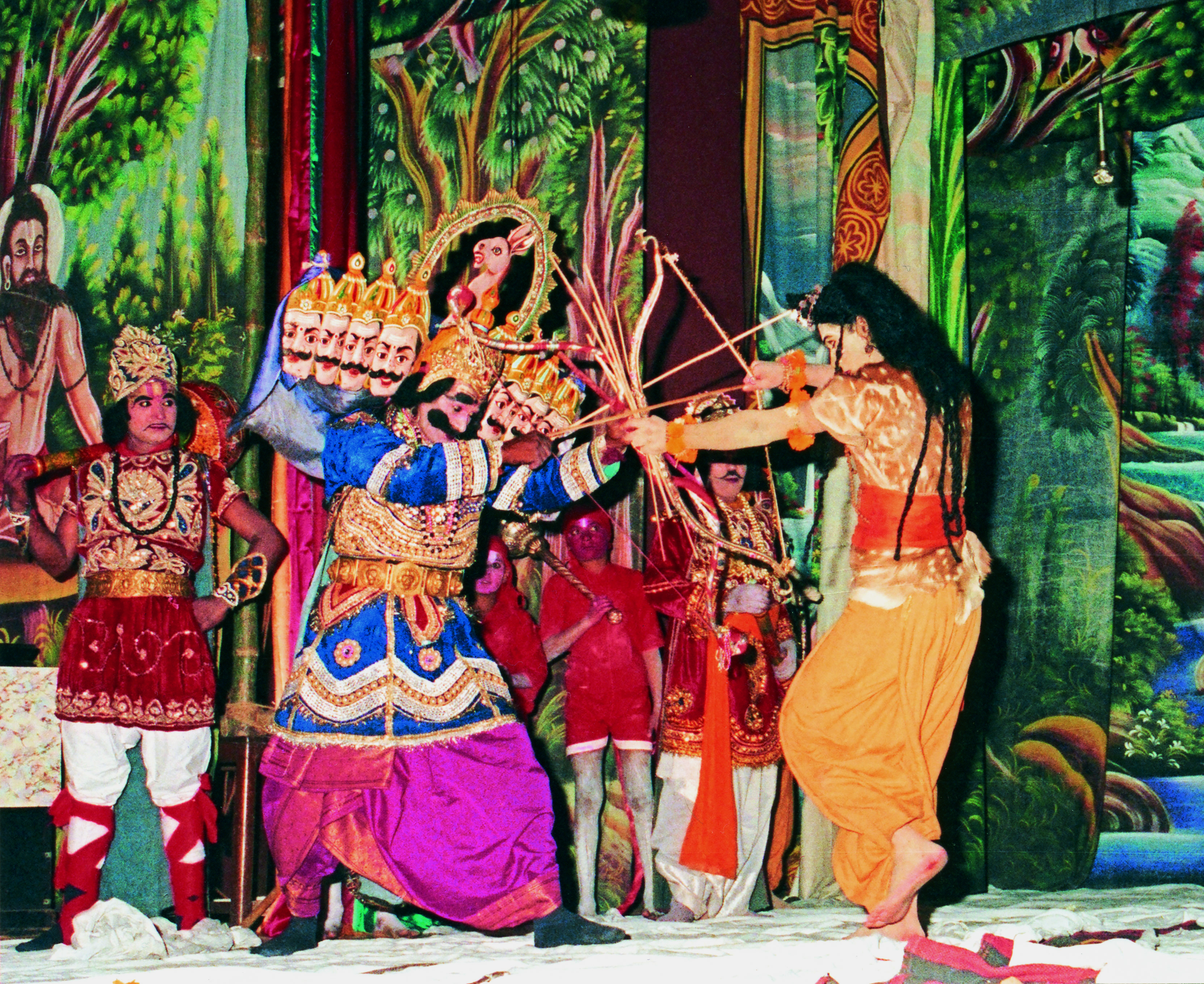 Image of Ramlila - The Traditional Performance Of The Ramayana (Inscribed -2008)  