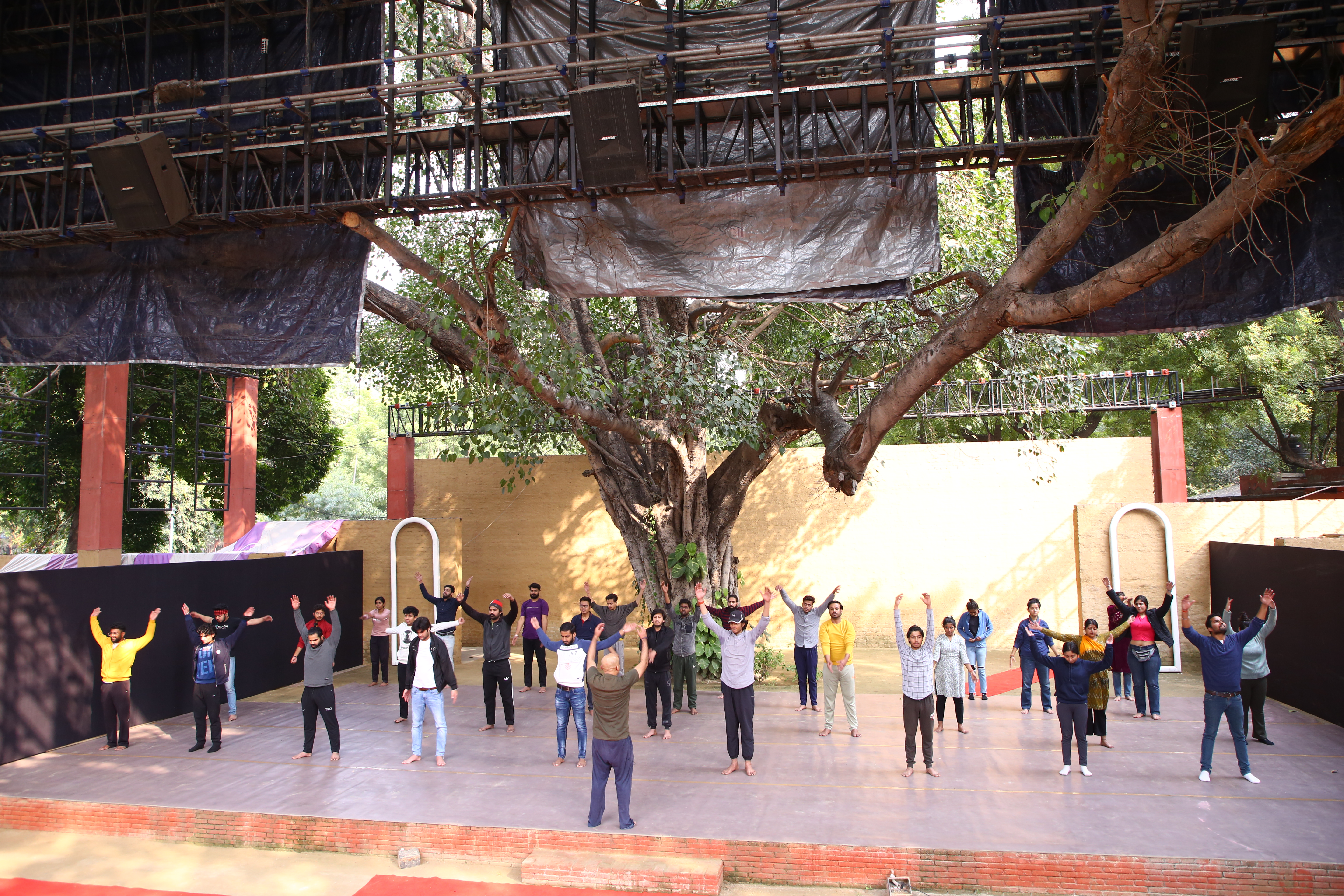  Image of Workshop on 'on Body Movements' by Vikram Mohan 