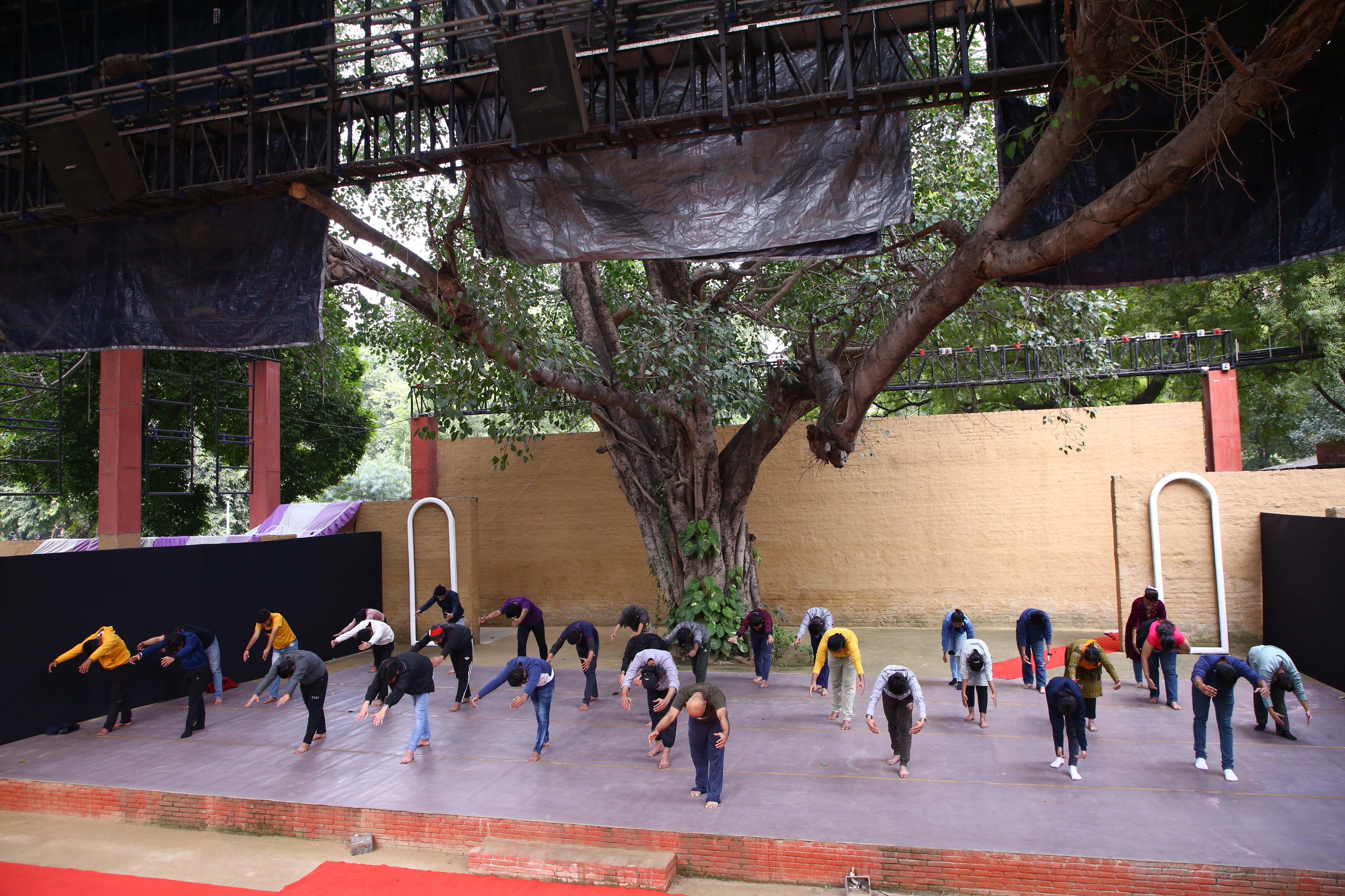 Image of Workshop on 'on Body Movements' by Vikram Mohan 