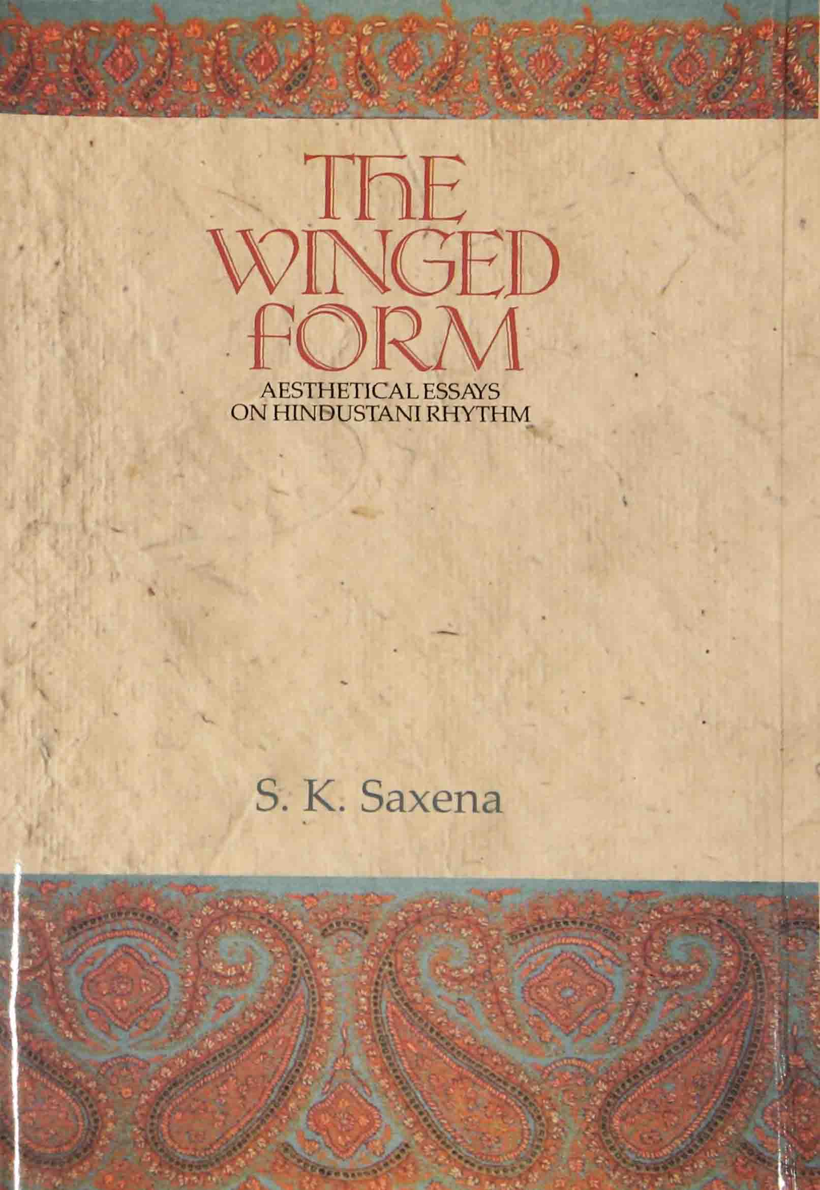 Image of The Winged Form – Aesthetical Essays On Hindustani Rhythm (2nd Edition)