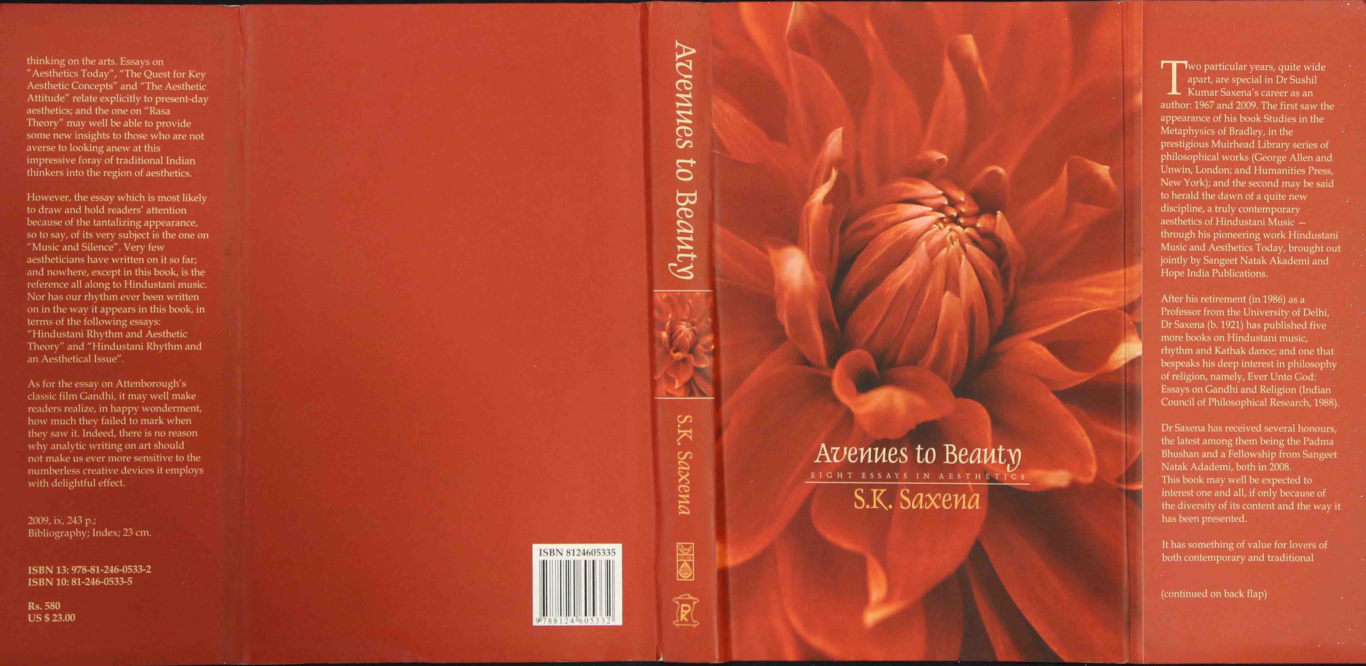 Avenues To Beauty: Eight Essays In Aesthetics Avenues To Beauty: Eight Essays In Aesthetics