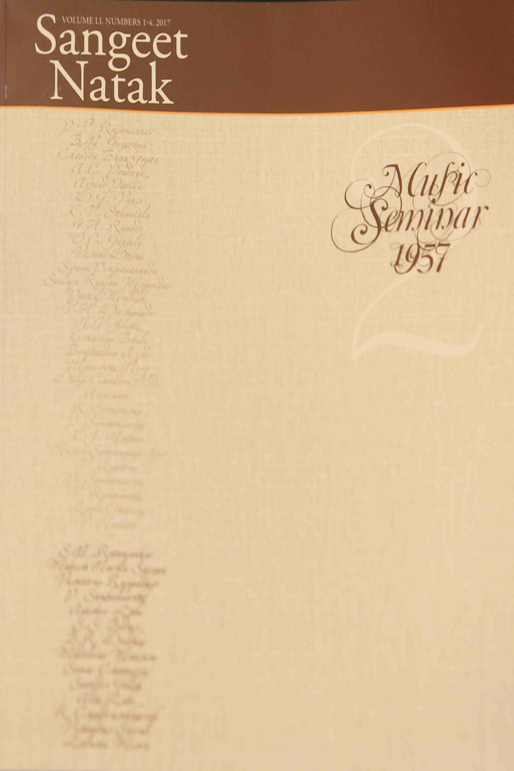 Sangeet Natak Vol L Number 1-4 Sangeet Natak Vol L Number 1-4